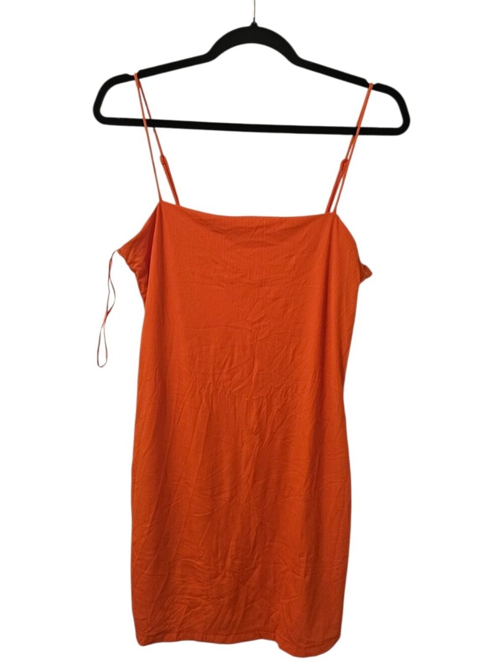 Orange Garage Women's Elsa Bodycon Ribbed Cami Mini Dress